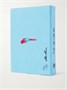Клатч Olympia Le-Tan + Mlle Mouns The Art of Slow Living из канвы с вышивкой и аппликацией, голубой 47324191