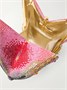 Клатч-бабочка (мотылек) Fireclipper, украшенный кристаллами, золотистого цвета JUDITH LEIBER COUTURE, мультицвет 47324444