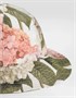 Панама из поплина с принтом гортензии DOLCE & GABBANA, мультицвет 47326690