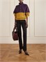 Сумка-тоут Icare среднего размера из стеганой кожи SAINT LAURENT, бордовый 47338822