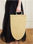 Сумка-тоут из плетеной рафии Tory Burch, бежевый 47339298