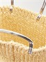 Сумка-тоут из плетеной рафии Tory Burch, бежевый 47339298