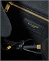 LE 5 À 7 SMALL BEA из зернистой кожи SAINT LAURENT, черный 47339759