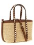 Мини-шопер VALENTINO GARAVANI «Rockstud», бежевый 47339847