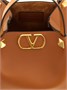 Малая шоппер-сумка VALENTINO GARAVANI VLogoSignature, коричневый 47340089
