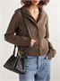 Малая кожаная плечевая сумка Parachute с плетением intrecciato BOTTEGA VENETA, коричневый 47344638