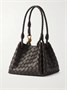 Малая кожаная плечевая сумка Parachute с плетением intrecciato BOTTEGA VENETA, коричневый 47344638