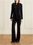 Клатч из фактурной кожи Bamboo 1947 GUCCI, черный 47345638