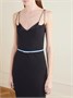 Ремень из крокодиловой кожи с эффектом TOM FORD, голубой 47346001