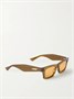 Квадратные солнцезащитные очки из ацетата Ribbon BOTTEGA VENETA EYEWEAR, коричневый 47348409