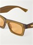 Квадратные солнцезащитные очки из ацетата Ribbon BOTTEGA VENETA EYEWEAR, коричневый 47348409