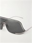 Солнцезащитные очки Signature D-frame серебристого цвета LOEWE EYEWEAR, серебряный 47348534