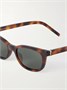 Солнцезащитные очки-кошечки из ацетата черепаховой расцветки Saint Laurent Eyewear, коричневый 47348921