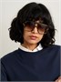 Солнцезащитные очки-авиаторы из ацетата черепахового цвета LOEWE EYEWEAR, коричневый 47349462