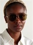 Солнцезащитные очки-авиаторы золотистого цвета Gucci Eyewear, золотой 47349482