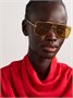 Солнцезащитные очки Eliott в стиле авиатор золотистого цвета TOM FORD Eyewear, золотой 47349483