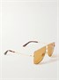 Солнцезащитные очки Eliott в стиле авиатор золотистого цвета TOM FORD Eyewear, золотой 47349483
