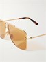 Солнцезащитные очки Eliott в стиле авиатор золотистого цвета TOM FORD Eyewear, золотой 47349483