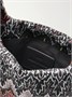 Полосатая сумка через плечо из люрекса Missoni, черный 47351471