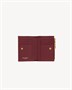 Складной кошелек CASSANDRE BIJOU из лаковой кожи SAINT LAURENT, красный 47363029