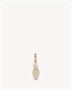 Мини-хобо AMALIA из ягнячьей кожи SAINT LAURENT, бежевый 47363156