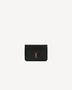 Визитница NIKI из винтажной кожи SAINT LAURENT, черный 47363671