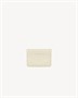 Картхолдер NIKI из винтажной кожи SAINT LAURENT, бежевый 47365812