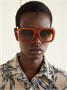 Солнцезащитные очки + Paula's Ibiza с квадратной оправой из ацетата LOEWE EYEWEAR, коричневый 47372769