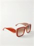 Солнцезащитные очки + Paula's Ibiza с квадратной оправой из ацетата LOEWE EYEWEAR, коричневый 47372769