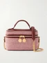 Сумка через плечо Falabella Vanity Case из рафии с отделкой из вегетарианской кожи STELLA MCCARTNEY, бордовый 47373697