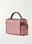 Сумка через плечо Falabella Vanity Case из рафии с отделкой из вегетарианской кожи STELLA MCCARTNEY, бордовый 47373697