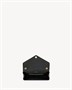 Сумка LOULOU с верхней ручкой из стеганой кожи ягненка SAINT LAURENT, черный 47374785
