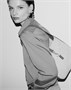 LE 5 À 7 мягкая маленькая сумка из рафии и кожи SAINT LAURENT, бежевый 47375347