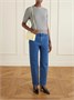 Кожаная сумка через плечо Tangle JIL SANDER, белый 47375731