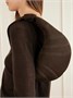 Миниатюрная сумка через плечо из замши Fortune Croissant LEMAIRE, коричневый 47376716