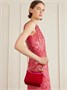 Бархатный клатч ERDEM, розовый 47323880