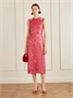 Бархатный клатч ERDEM, розовый 47323880