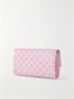 Атласная сумка через плечо с заклепками Rockstud VALENTINO GARAVANI, розовый 47324343