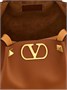 Сумка-шопер VALENTINO GARAVANI VLogo Signature среднего размера, коричневый 47340087