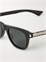 Квадратные ацетатные солнцезащитные очки Saint Laurent Eyewear, черный 47348692