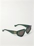 Солнцезащитные очки-кошачий глаз Anagram из ацетата LOEWE EYEWEAR, бирюзовый 47349461