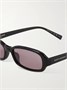 Овальные солнцезащитные очки Erin в ацетатной оправе Saint Laurent Eyewear, черный 47349610