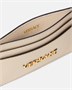 Кожаный держатель для карт с биркой VERSACE, бежевый 47363229