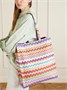Полосатая сумка из люрекса Missoni, мультицвет 47339300