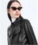 Солнцезащитные очки "Кошачий глаз" Angle BOTTEGA VENETA, черный 47361260