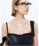 Солнцезащитные очки "Кошачий глаз" Angle BOTTEGA VENETA, коричневый 47361458