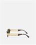 Солнцезащитные очки Greca Cat-Eye VERSACE, коричневый 47366064