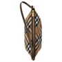 Мини-сумка Burberry из хлопка с деталями из овчины, песочного цвета 27895682