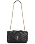 Средняя сумка Loulou с цепочкой Saint Laurent, Nero 27099662