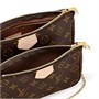 Сумка Louis Vuitton Multi Pochette Accessoires Monogram, коричневый/хаки 1451237
